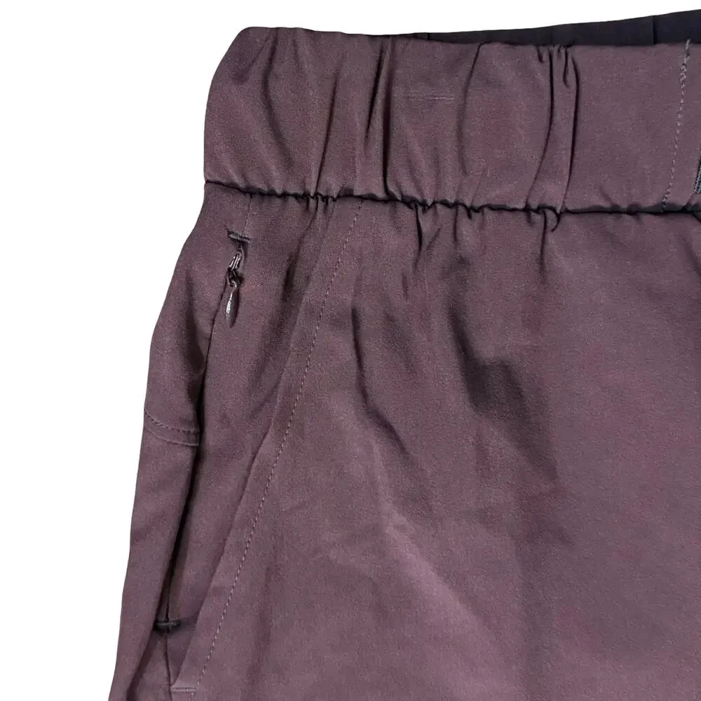 Z by Zella Eggplant Dark Purple Take A Hike Workout Shorts size XL NEW Tags - Picture 13 of 13
